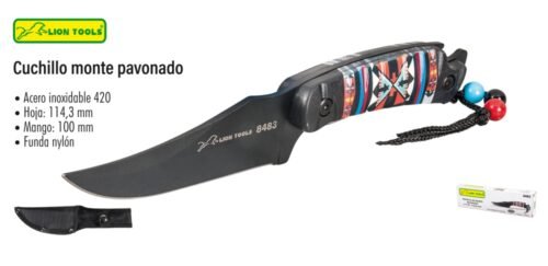 Cuchillo monte pavonado