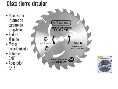 Disco sierra circular