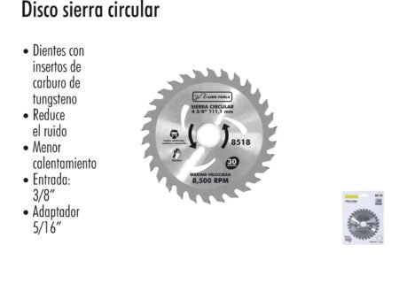 Disco sierra circular