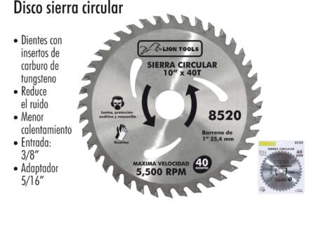 Disco sierra circular
