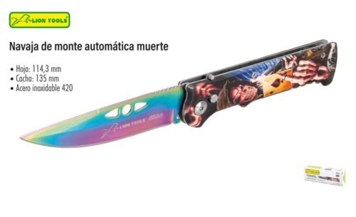 Navaja de monte automatica muerte