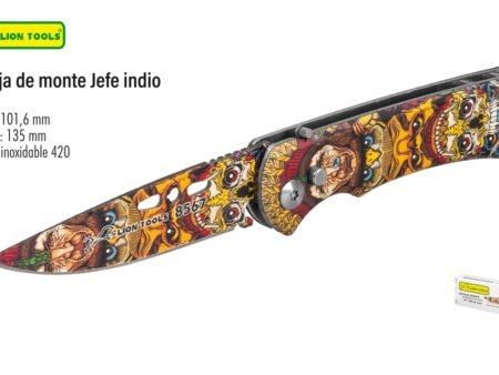 Navaja de monte jefe indio