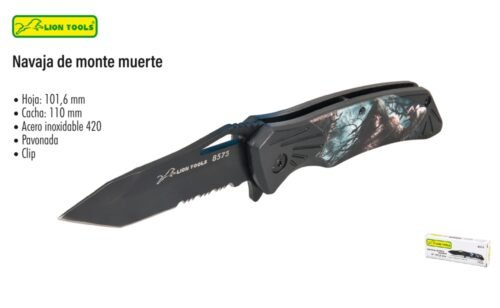 Navaja de monte muerte