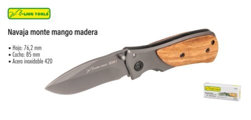 Navaja monte mango madera