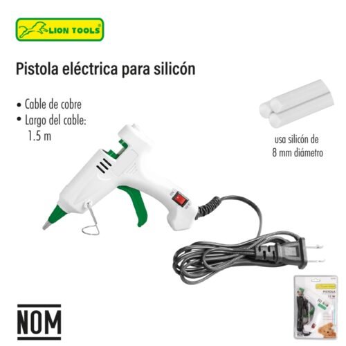Pistola eléctrica para silicon 15 w