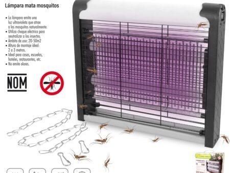 Lámpara mata mosquitos de 6 w