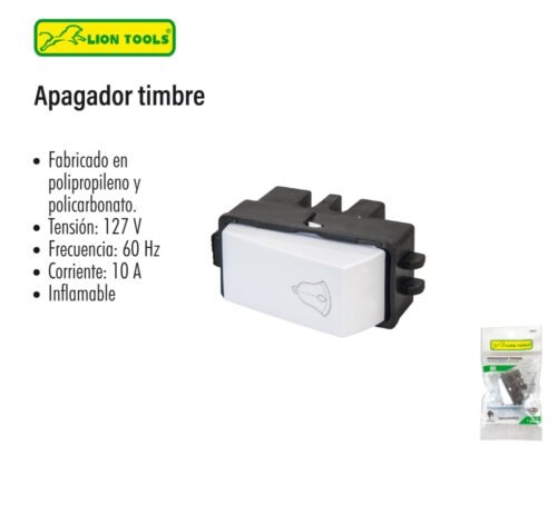 Apagador timbre