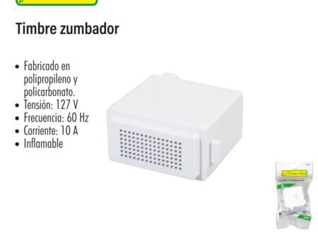 Timbre zumbador