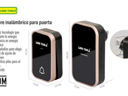 Timbre inalámbrico para puerta