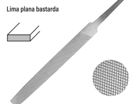 Lima plana bastarda