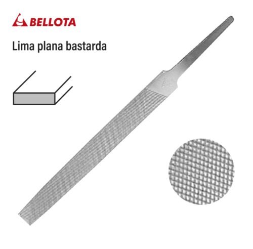 Lima plana bastarda