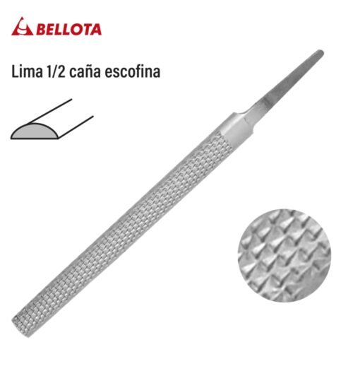 Lima 1/2 caña escofina