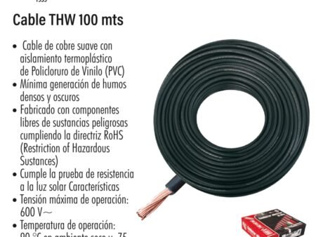 Cable thw 100 mts