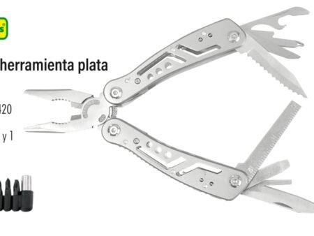 Navaja multiherramienta plata