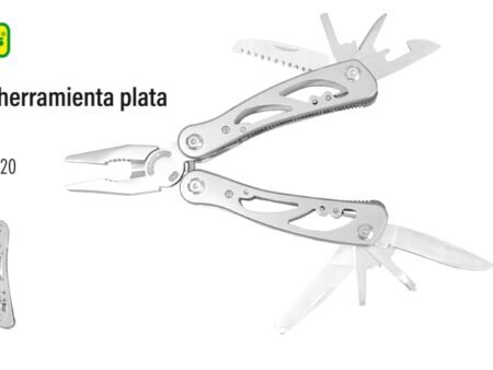 Navaja multiherramienta plata