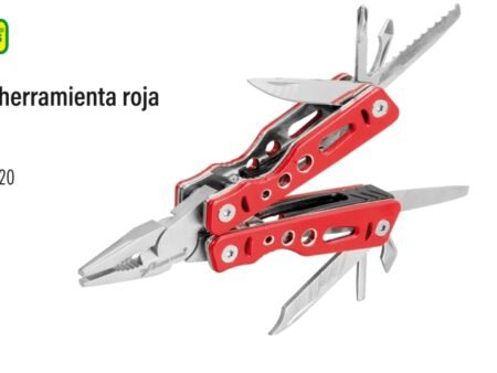 Navaja multiherramienta roja
