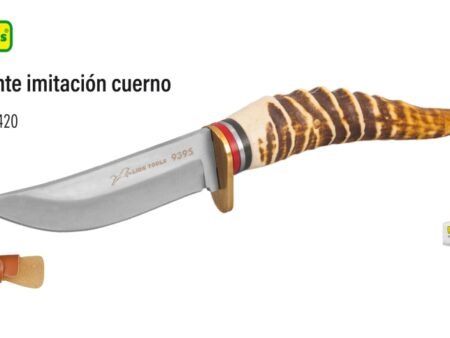 Cuchillo monte imitación cuerno