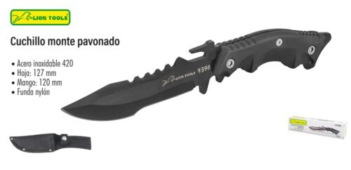 Cuchillo monte pavonado