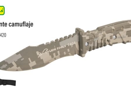 Cuchillo monte camuflaje