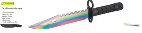 Cuchillo monte tornasol