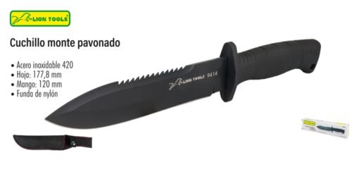 Cuchillo monte pavonado