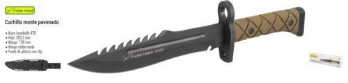 Cuchillo monte pavonado