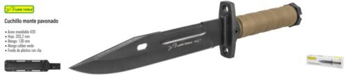 Cuchillo monte pavonado