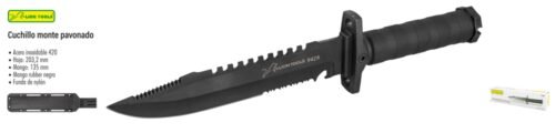 Cuchillo monte pavonado