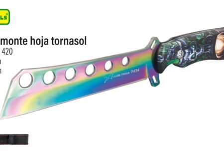 Cuchillo monte hoja tornasol
