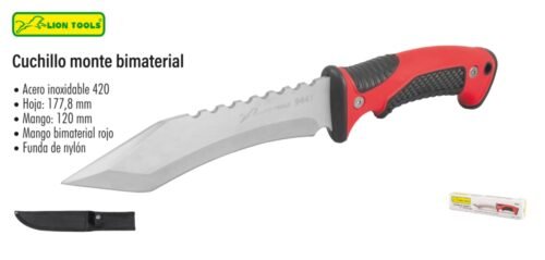 Cuchillo monte bimaterial