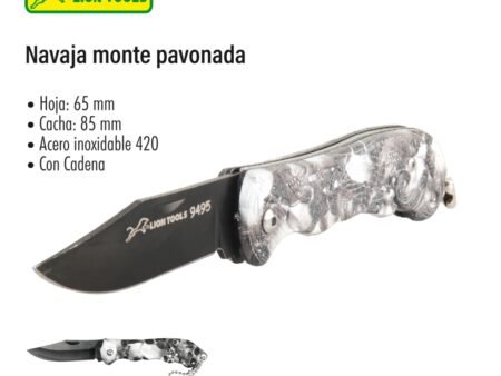 Navaja monte pavonada