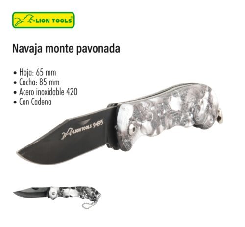 Navaja monte pavonada
