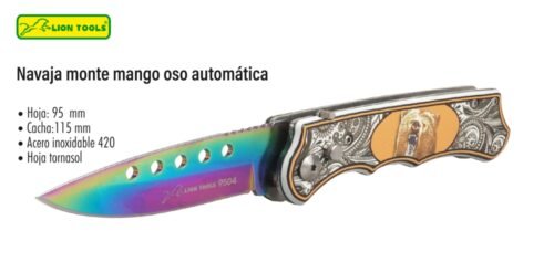 Navaja monte mango oso automática
