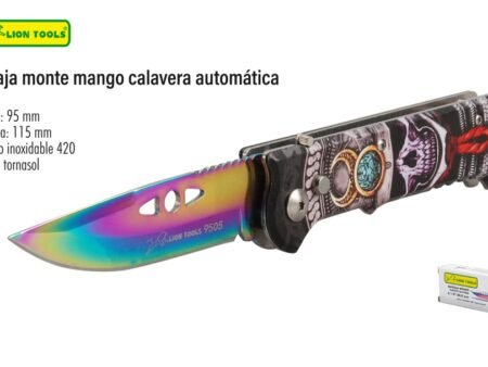 Navaja monte mango calavera automática