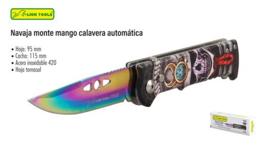 Navaja monte mango calavera automática