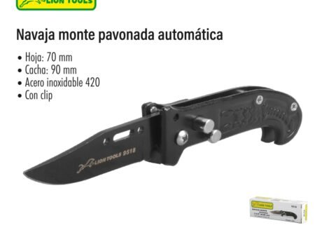 Navaja monte pavonada automática