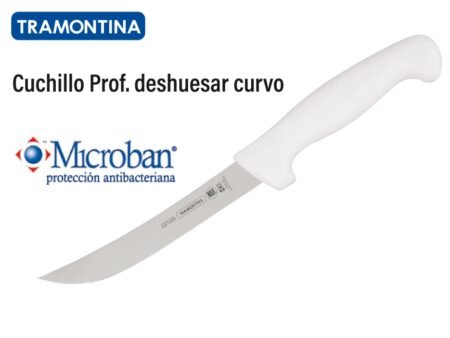 Cuchillo prof. deshuesar curvo