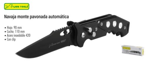 Navaja monte pavonada automática