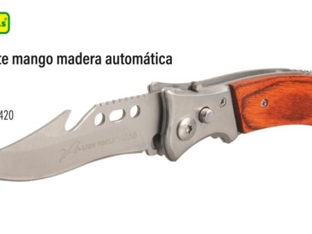 Navaja monte mango madera automática