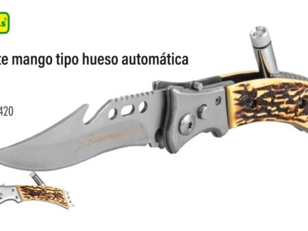 Navaja monte mango tipo hueso automática