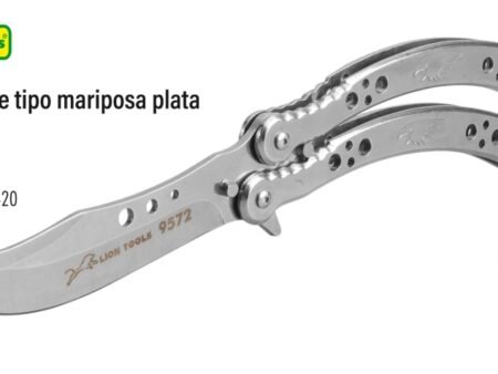 Navaja monte tipo mariposa plata