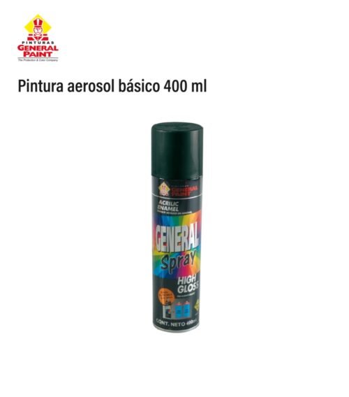 Pintura aerosol básico 400 ml