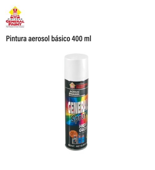Pintura aerosol básico 400 ml