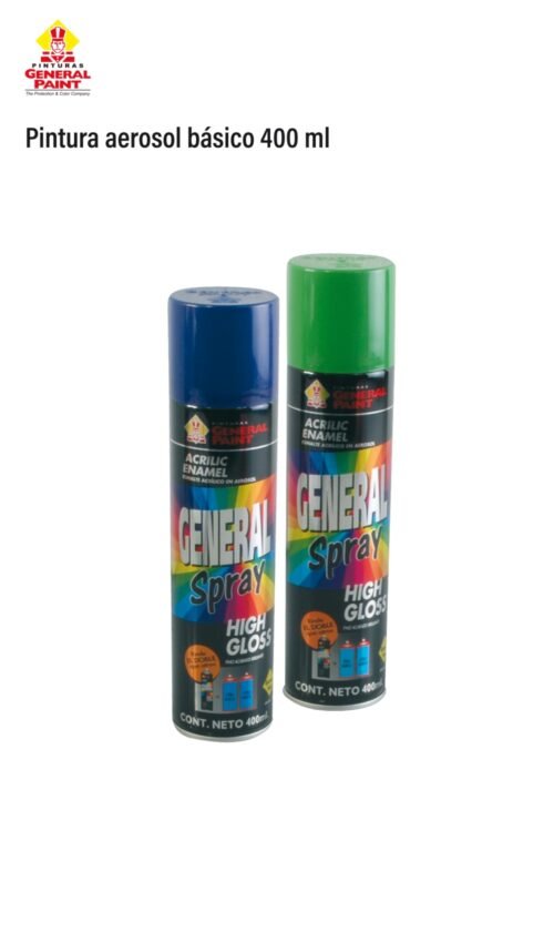 Pintura aerosol básico 400 ml