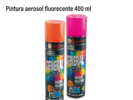 Pintura aerosol fluorecente 400ml