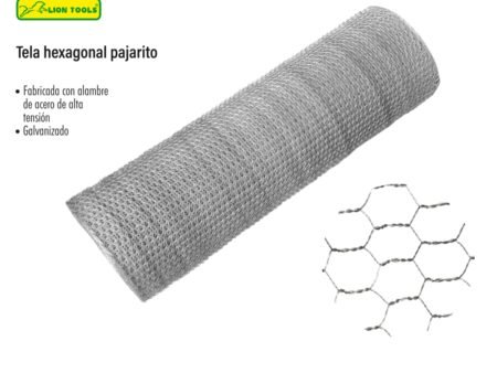 Tela hexagonal pajarito