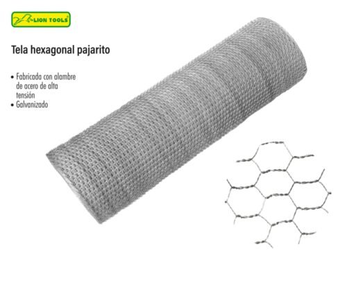 Tela hexagonal pajarito