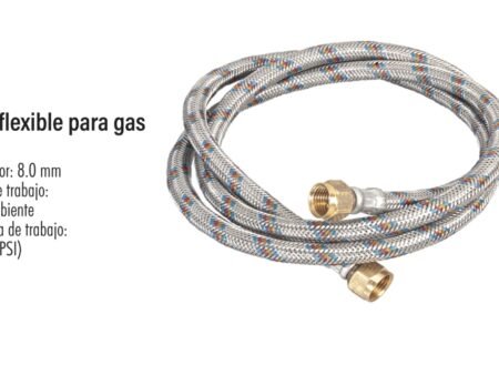 Manguera flexible para gas