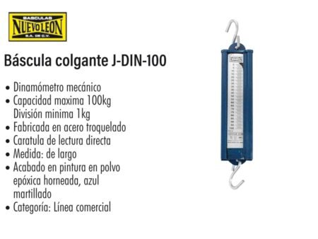 Báscula colgante j-din 100