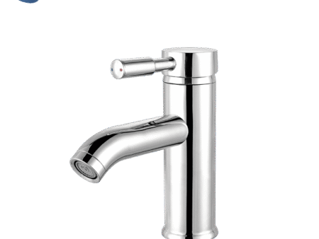 Monomando corto para lavabo